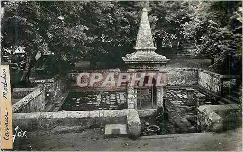 Moderne Karte Carnac (Morbihan) Bretagne La Fontaine St Cornely pres de l'Eglise (Mon His)