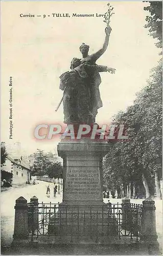Cartes postales Tulle Correze Monument Lovy