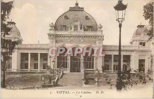 Cartes postales Vittel Le Casino