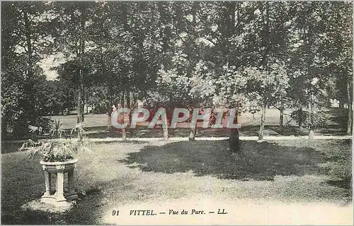 Cartes postales Vittel Vue du Parc