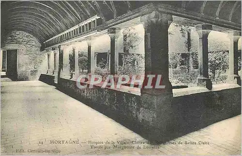 Cartes postales Mortagne Hospice de la Ville Cloitre de Religieuses de Sainte Claire