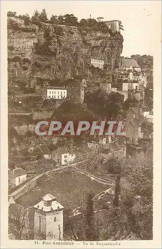 Cartes postales Roc Amadour Vu de Roquefraiche