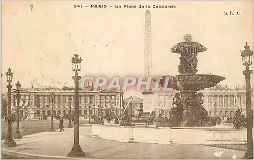 Cartes postales Paris La Place de la Concorde