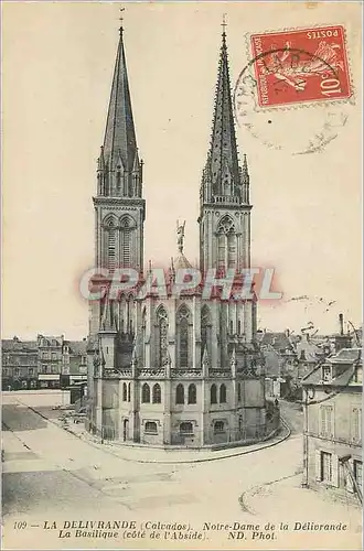 Cartes postales La Delivrande (Calvados) Notre Dame de la Delivrande La Basilique (Cote de l'Abside)