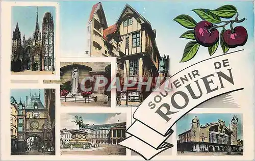 Cartes postales moderne Souvenir de Rouen (S M)