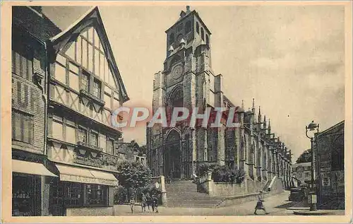 Ansichtskarte AK Lisieux (Calvados) L'Eglise Saint Jacques Detruit Juin 1944