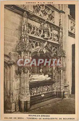 Cartes postales Bourg en Bresse Eglise de Brou Tombeau de Marguerite de Bourbon