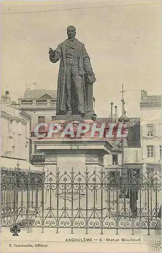 Cartes postales Angouleme Statue Bouillaud
