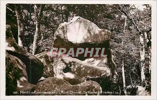 Cartes postales moderne Foret de Fontainebleau Mont Chauvet La Roche qui Remue