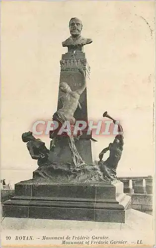 Cartes postales Royan Monument de Frederic Garnier