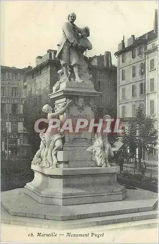 Ansichtskarte AK Marseille Monument Puget