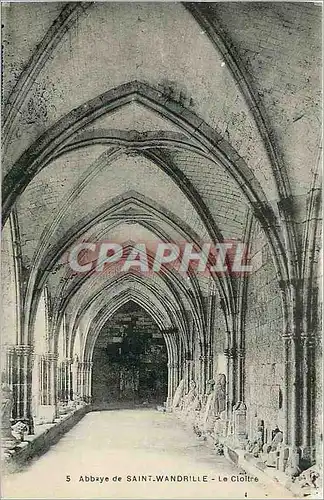 Cartes postales Abbaye de Saint Wandrille Le Cloitre