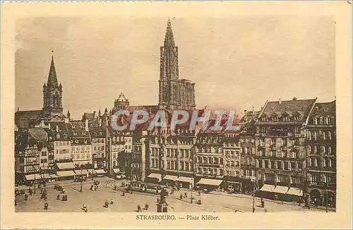 Cartes postales Strasbourg Place Kleber