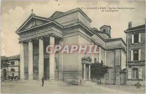 Ansichtskarte AK Angouleme Eglise Saint Jacques de Lhoumeau