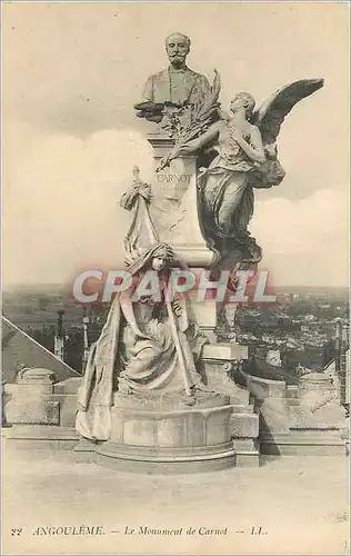 Cartes postales Angouleme Le Monument de Carnot