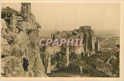 Cartes postales Les Baux (B du R) La Douce France Ruines du Chateau Feodal