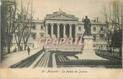 Ansichtskarte AK Marseille Le Palais de Justice