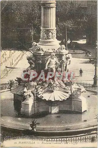 Cartes postales Marseille Fontaine Cantini