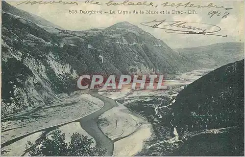 Cartes postales Dauphine La Ligne de la Mure et le Drac