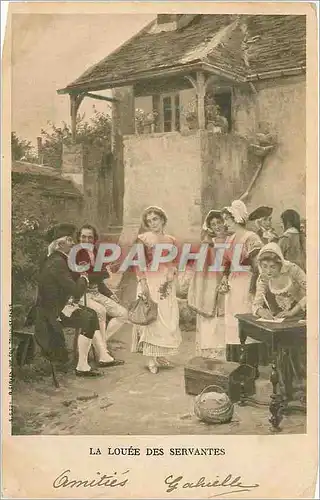 Cartes postales La Louee des Servantes