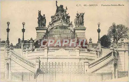 Cartes postales Rouen Fontaine Sainte Marie