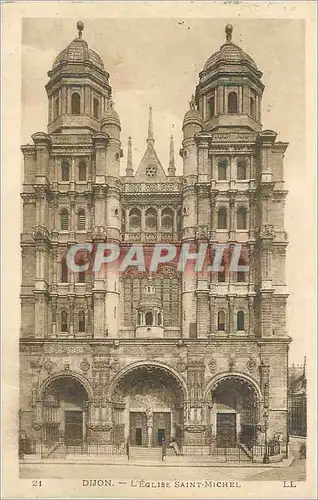 Cartes postales Dijon L'Eglise Saint Michel