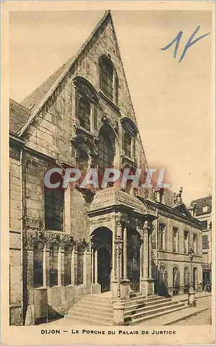 Cartes postales Dijon Le Porche du Palais de Justice