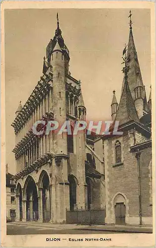 Cartes postales Dijon Eglise Notre Dame