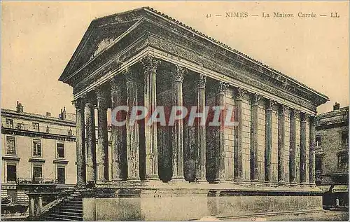 Ansichtskarte AK Nimes La Maison Carree