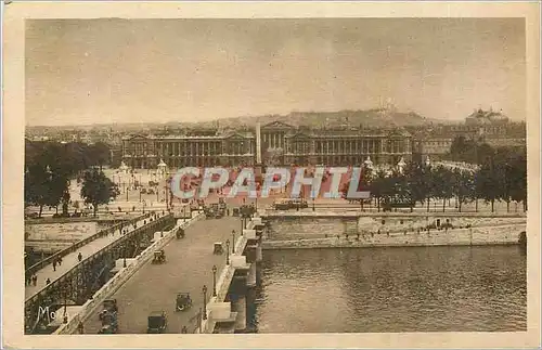 Ansichtskarte AK Les Petits Tableaux de Paris Place de la Concorde vue prise de la Chambre des Deputes