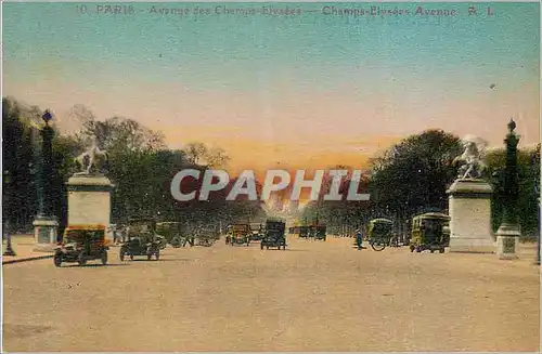 Cartes postales Paris Avenue des Champs Elysees