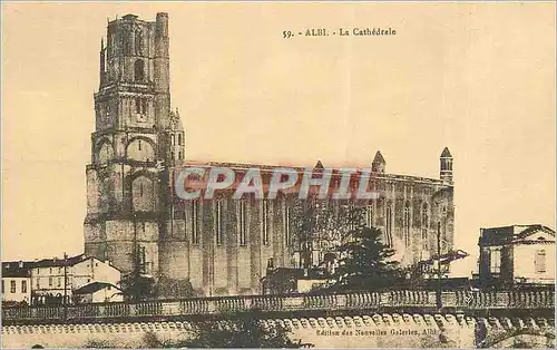 Cartes postales Albi Cathedrale