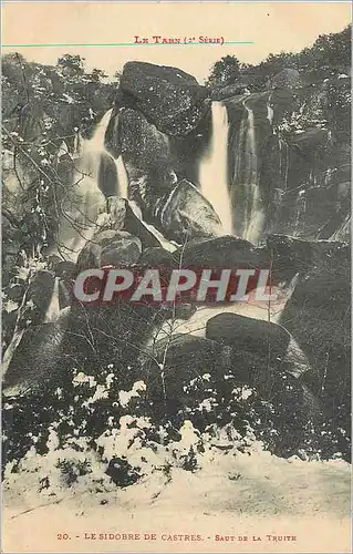 Cartes postales Le Tarn Le Sidobre de Castres Saut de la Triuite