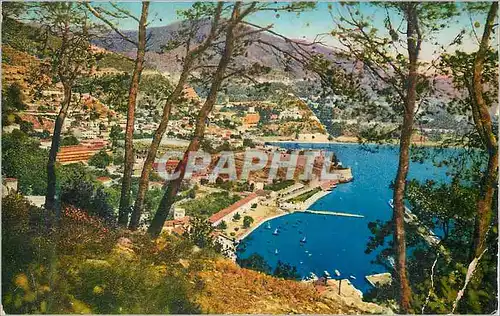 Cartes postales Villefranche sur Mer Vue prise en les Pins et la Darse