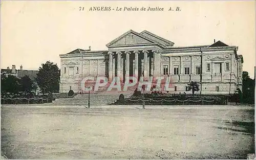 Ansichtskarte AK Angers Palais de Justice