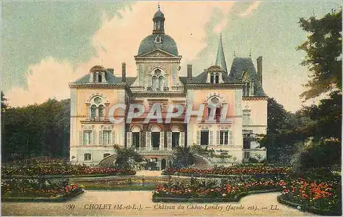 Ansichtskarte AK Cholet (M et L) Chateau du Chene Landry (Facade Est)