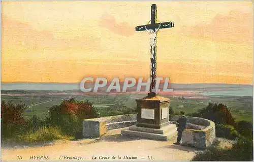 Cartes postales Hyeres L'Ermitage Le Croix de la Mission Christ