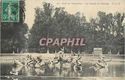 Cartes postales Parc de Versailles Le Bassin du Dragon