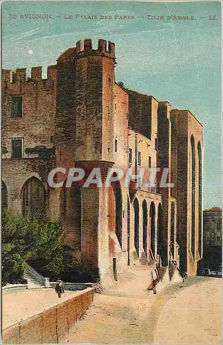 Cartes postales Avignon Le Palais des Papes Tour d'Angle