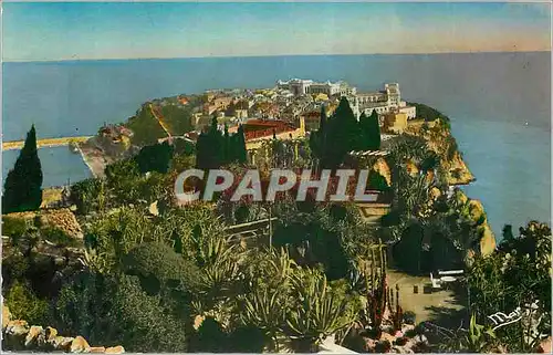 Cartes postales moderne La Principaute de Monaco Le Rocher