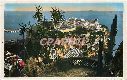 Cartes postales moderne Monte Carlo Le Rocher de Monaco