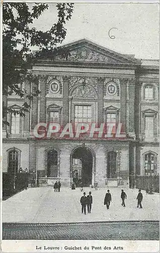 Cartes postales Le Louvre du Pont des Arts