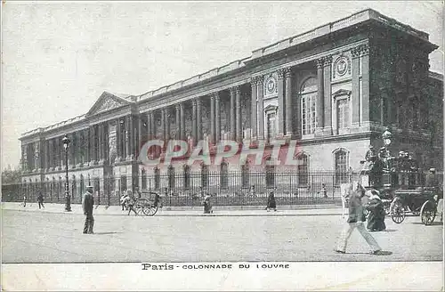 Ansichtskarte AK Paris Colonnade du Louvre