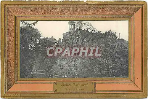 Cartes postales Paris Le Belvedere