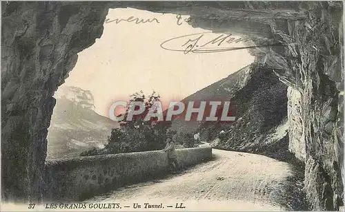 Cartes postales Les Grands Goulets Un Tunnel