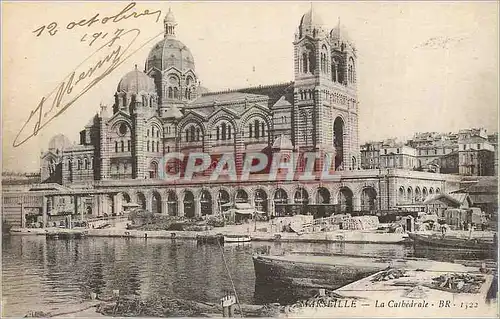 Cartes postales Marseille La Cathedrale