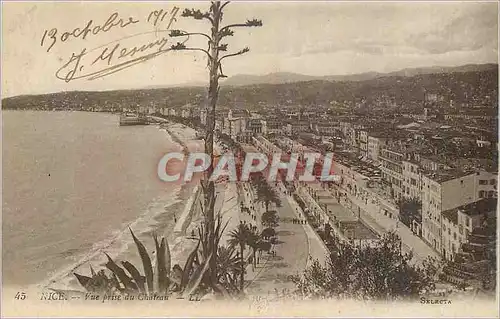 Cartes postales Nice Vue prise du Chateau