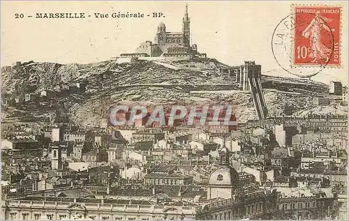 Cartes postales Marseille Vue Generale