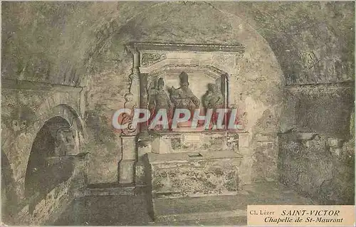 Cartes postales Lezer Saint Victor Chapelle de St Mauront