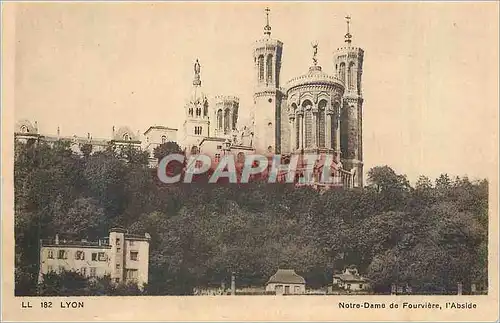 Cartes postales Lyon Notre Dame de Fourviere l'Abside